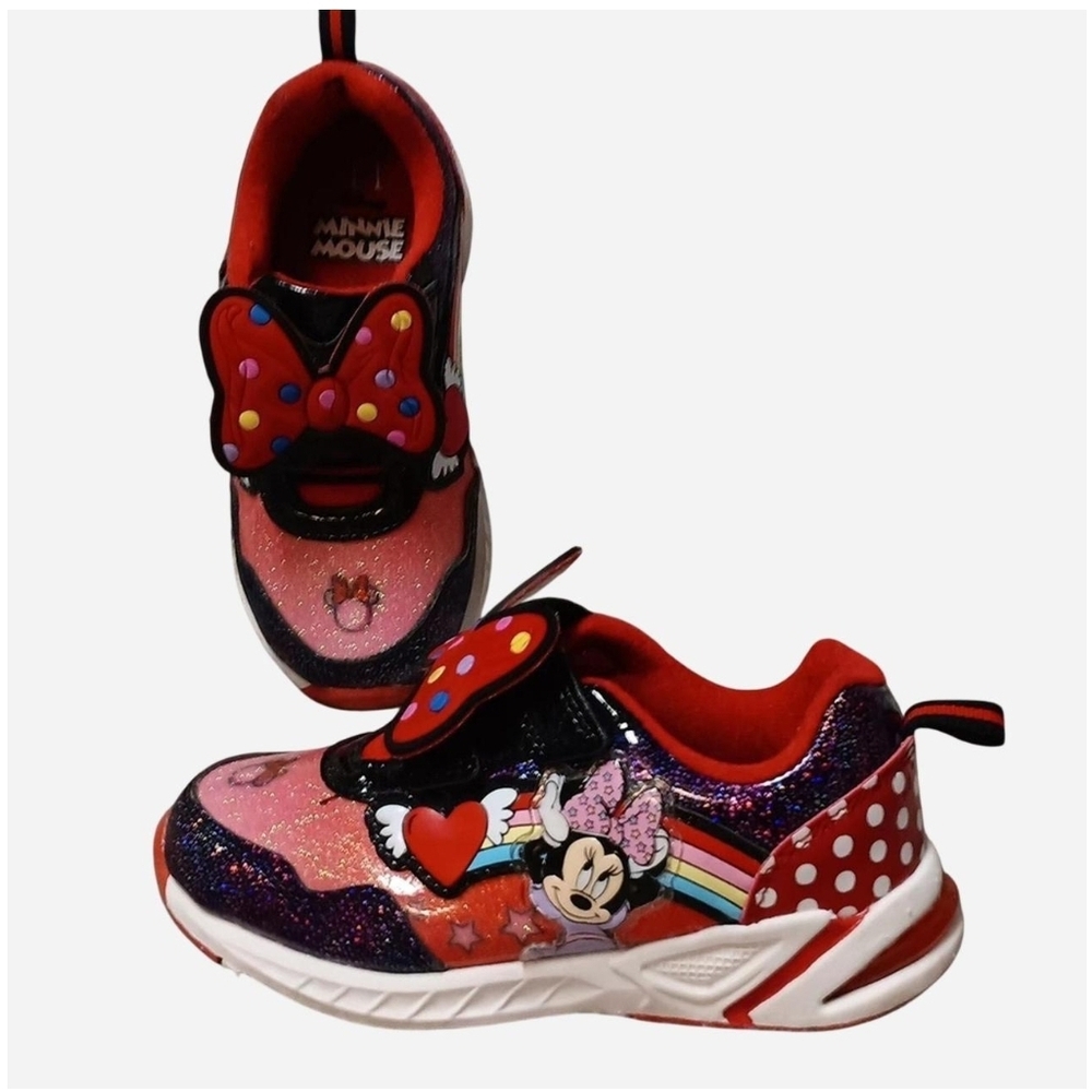 Disney Minnie Velcro Rain-Bow Shoes